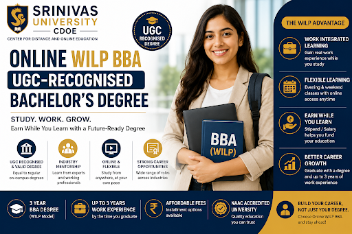 What is a Work Integrated Learning Program (WILP) for BBA Students?